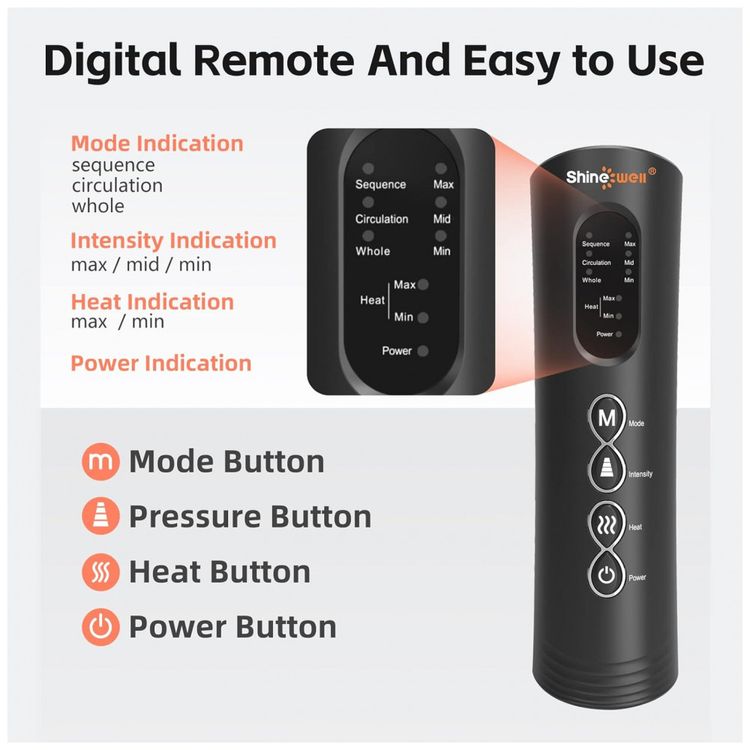 Massageador-Eletrico-de-Compressao-para-Pernas-e-Pes-3-Modos-foto-4