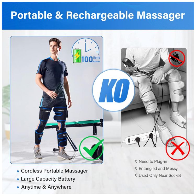Massageador-Eletrico-de-Compressao-para-Pernas-e-Pes-3-Modos-foto-4