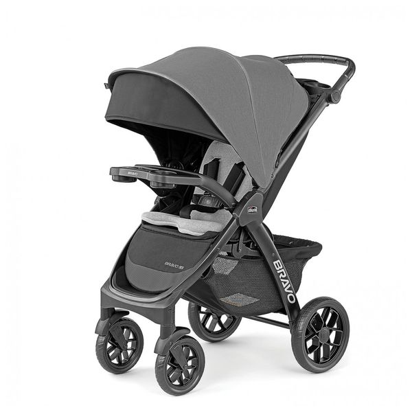 Carrinho-de-Bebe-com-Dobra-Rapida-Chicco-Bravo-LE-ClearTex-foto-0