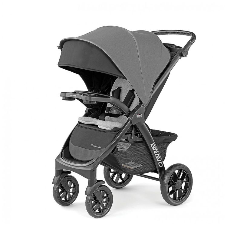 Carrinho-de-Bebe-com-Dobra-Rapida-Chicco-Bravo-LE-ClearTex-foto-0