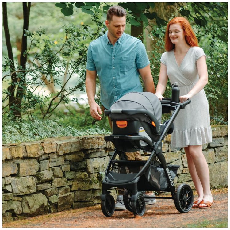 Carrinho-de-Bebe-com-Dobra-Rapida-Chicco-Bravo-LE-ClearTex-foto-2