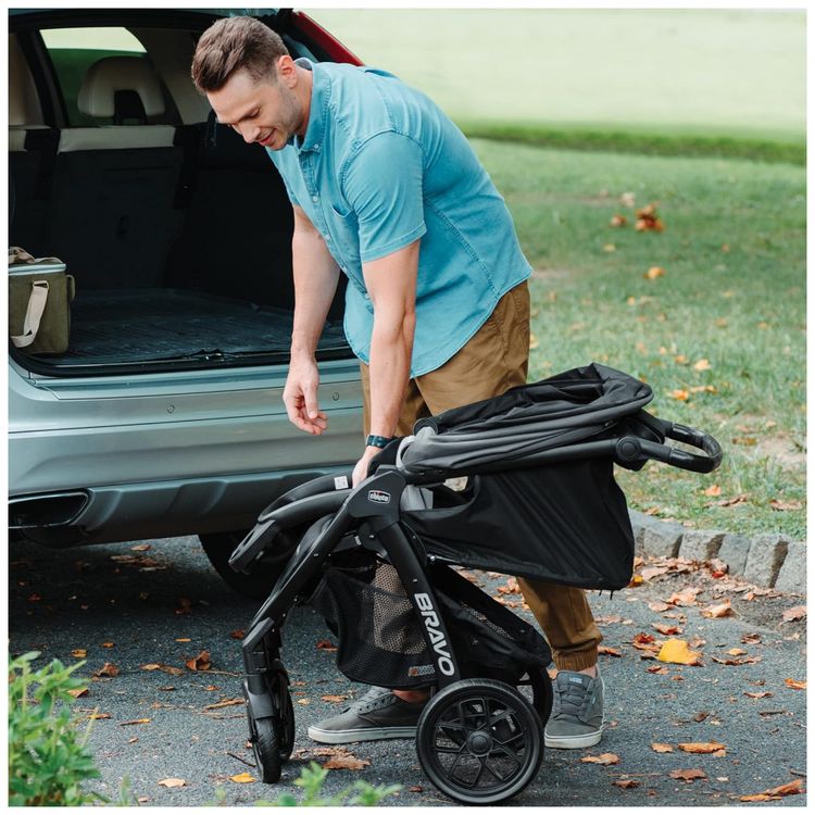 Carrinho-de-Bebe-com-Dobra-Rapida-Chicco-Bravo-LE-ClearTex-foto-5