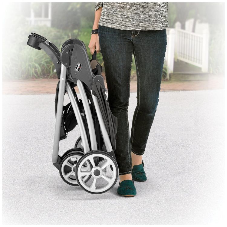 Carrinho-de-Bebe-com-Assento-Reclinavel-Chicco-Viaro-Cinza-foto-1