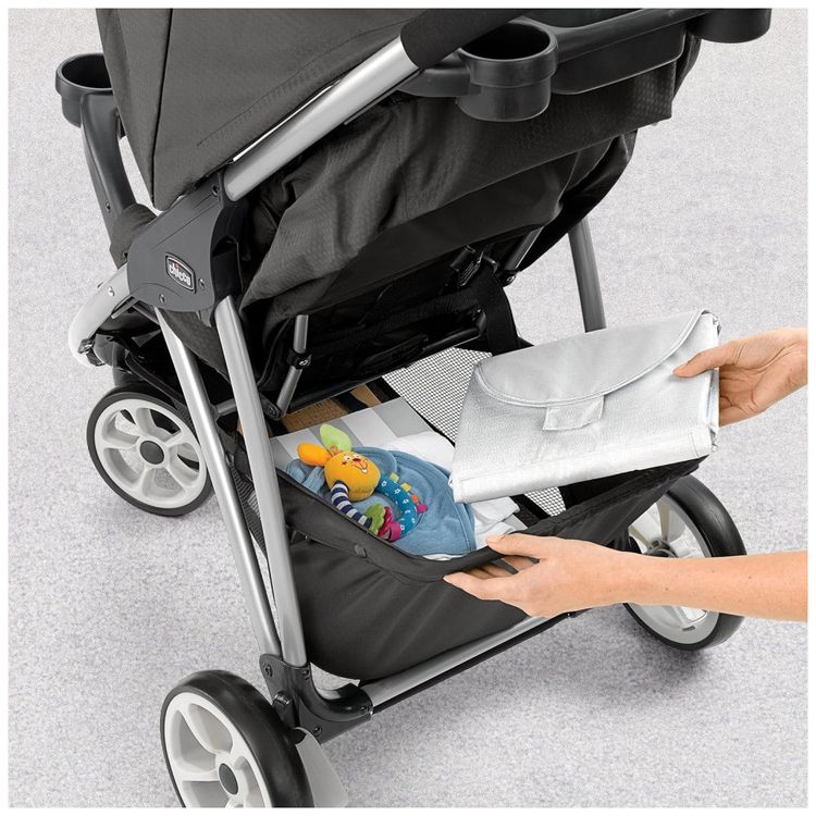 Carrinho-de-Bebe-com-Assento-Reclinavel-Chicco-Viaro-Cinza-foto-5