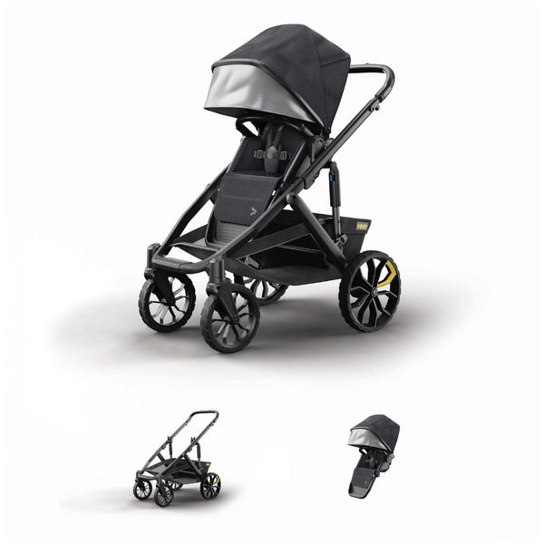 Carrinho-de-Bebe-para-Todos-os-Terrenos-Manobravel-e-foto-0