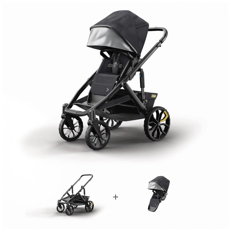 Carrinho-de-Bebe-para-Todos-os-Terrenos-Manobravel-e-foto-1