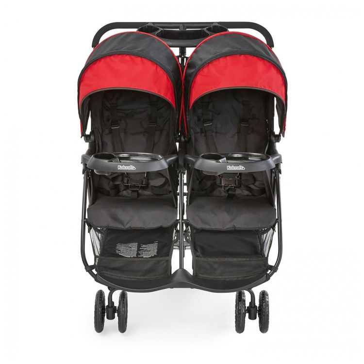Carrinho-de-Bebe-Duplo-com-Assentos-Reclinaveis-e-Bandejas-foto-3