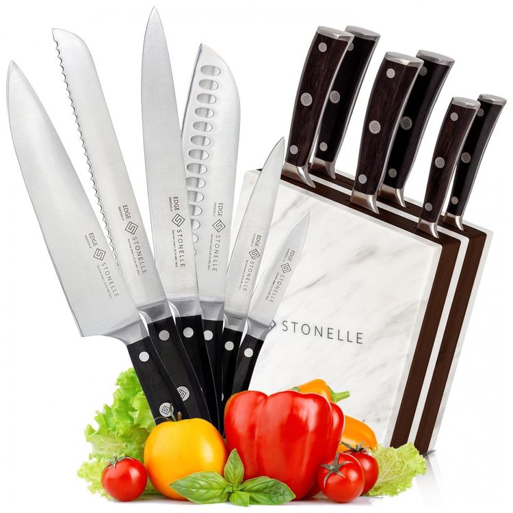 Conjunto-de-Facas-Profissional-em-Aco-Inoxidavel-com-Bloco-foto-1