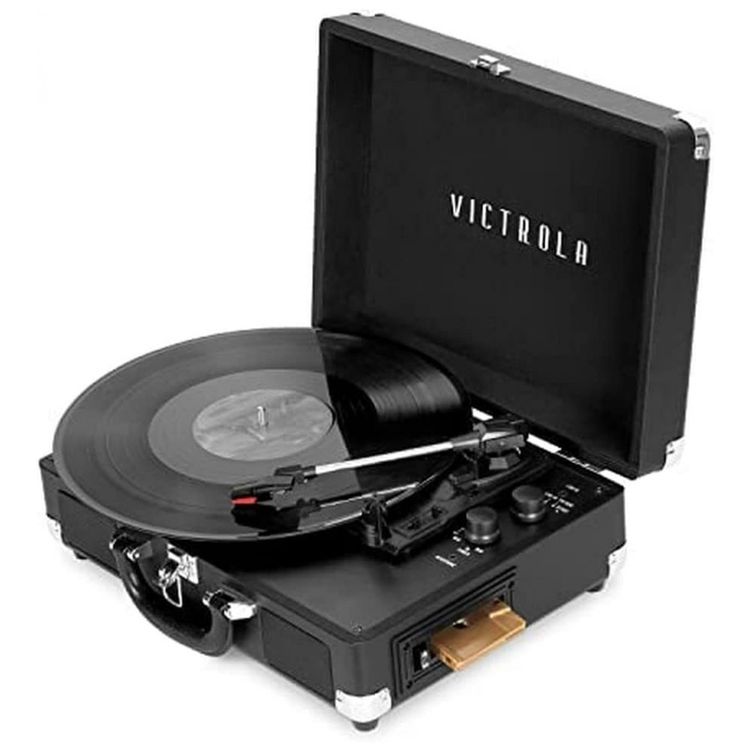 Toca-Discos-Retro-3-Velocidades-com-Bluetooth-e-Cassete-foto-0