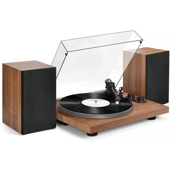 Toca-Discos-Retro-com-Bluetooth-USB-e-Alto-Falantes-foto-0