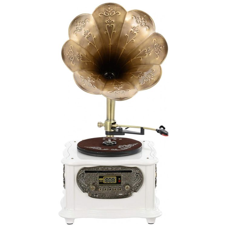 Gramofone-Toca-Discos-Retro-com-Alto-Falantes-e-Controle-de-foto-1