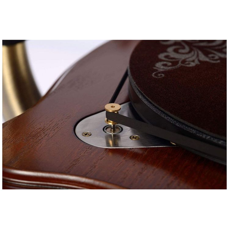 Gramofone-Toca-Discos-Retro-com-Alto-Falantes-e-Controle-de-foto-3