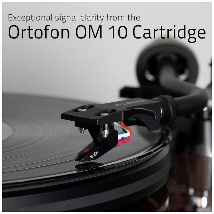 Toca-Discos-Retro-com-Cartucho-Ortofon-OM10-e-Controle-de-foto-1