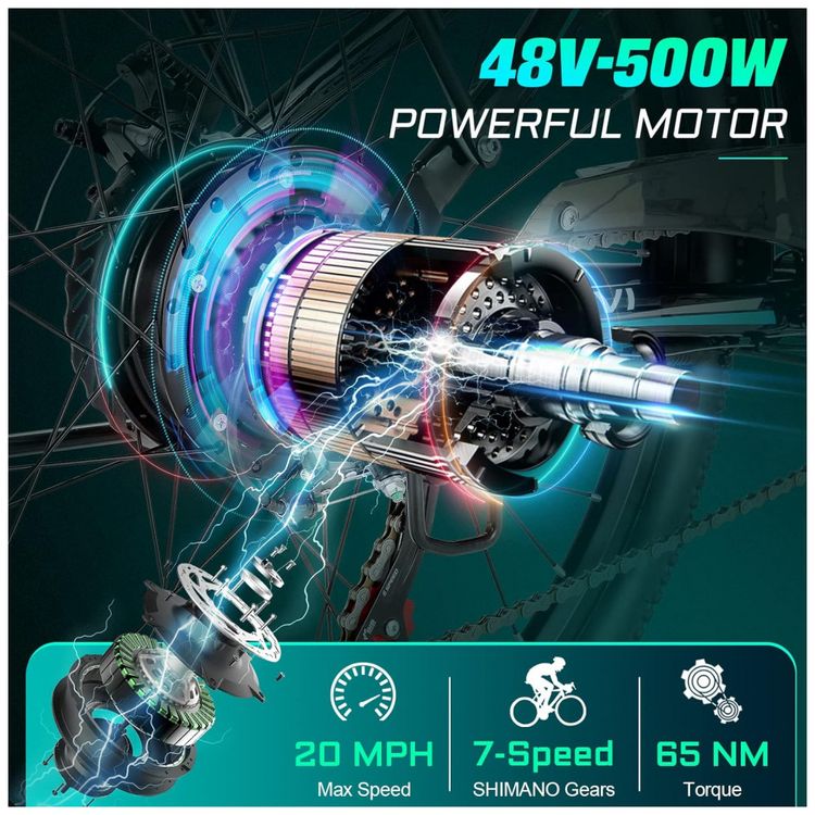 Bicicleta-Eletrica-para-Adultos-7-Velocidades-ate-80km-com-foto-1