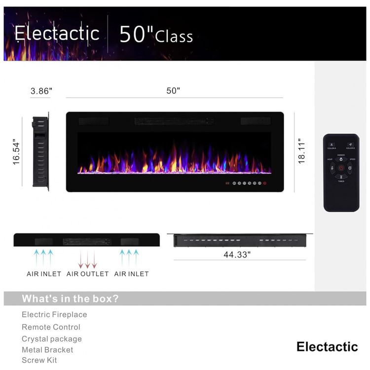 Lareira-Eletrica-de-Embutir-A45x127L-com-Controle-Remoto-e-foto-1