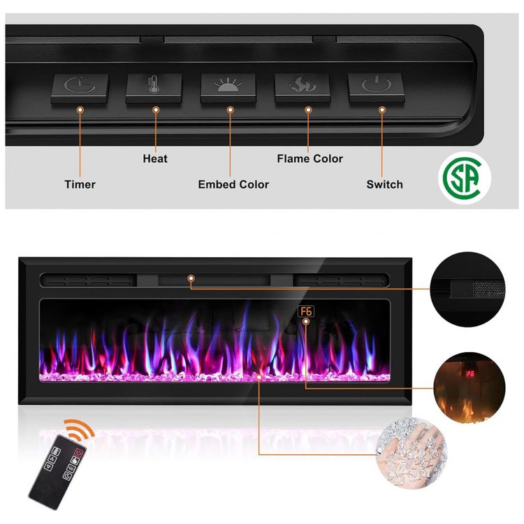 Lareira-Eletrica-de-Embutir-A43x109L-com-Controle-Remoto-e-foto-2