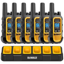 Kit-6-Radio-Walkie-Talkie-1W-Bidirecionais-de-Longa-foto-0