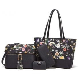 Conjunto-de-Bolsas-Femininas-em-Couro-Sintetico-4-Pecas-com-foto-0