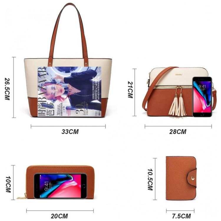 Conjunto-de-Bolsas-Femininas-em-Couro-Sintetico-4-Pecas-com-foto-3