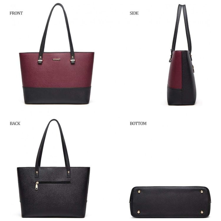 Conjunto-de-Bolsas-Femininas-em-Couro-Sintetico-4-Pecas-com-foto-1