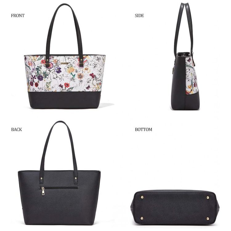 Conjunto-de-Bolsas-Femininas-em-Couro-Sintetico-4-Pecas-com-foto-1