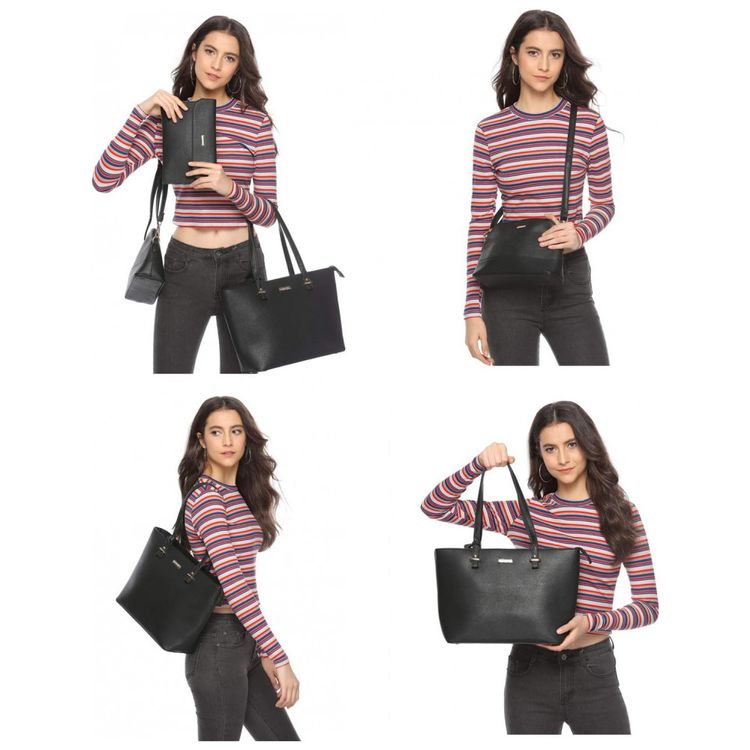 Conjunto-de-Bolsas-Femininas-em-Couro-Sintetico-4-Pecas-com-foto-3