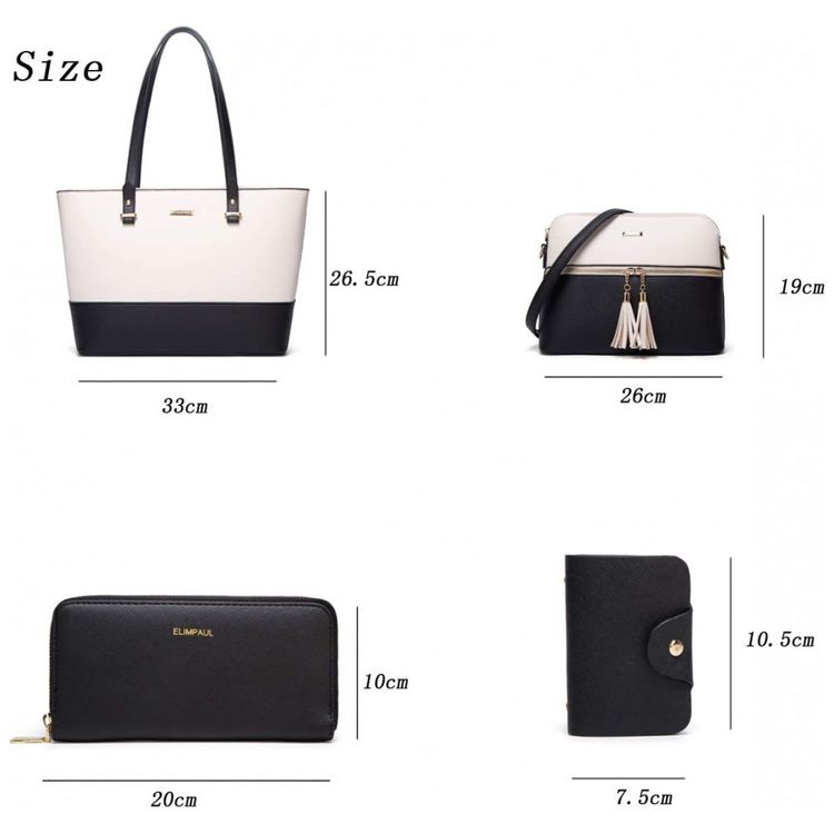 Conjunto-de-Bolsas-Femininas-em-Couro-Sintetico-4-Pecas-com-foto-3