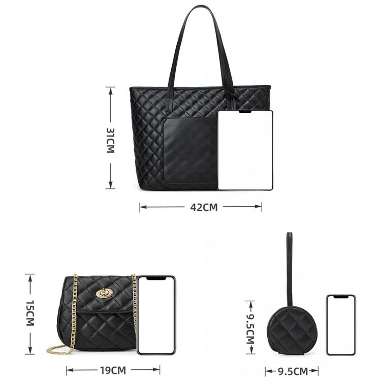 Conjunto-de-Bolsas-Femininas-em-Couro-Sintetico-3-Pecas-com-foto-3