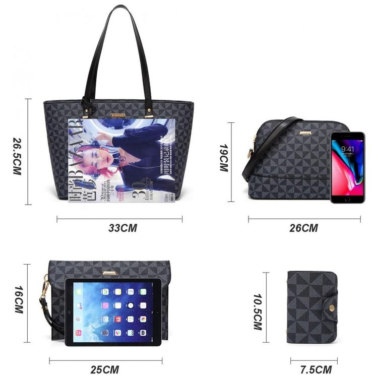 Conjunto-de-Bolsas-Femininas-em-Couro-Sintetico-4-Pecas-com-foto-3