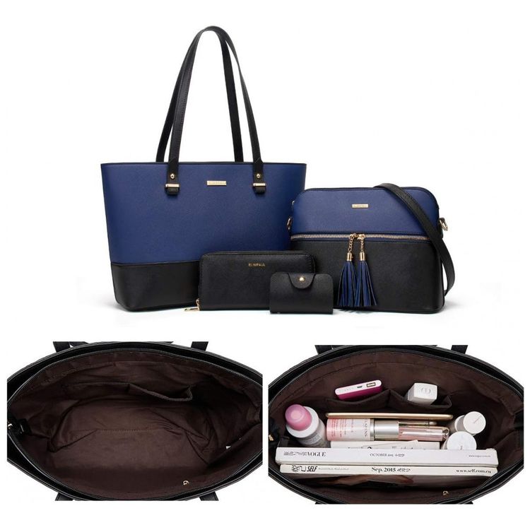 Conjunto-de-Bolsas-Femininas-em-Couro-Sintetico-4-Pecas-com-foto-4
