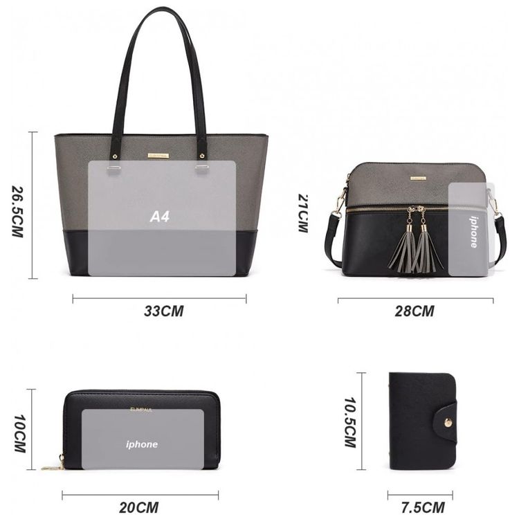 Conjunto-de-Bolsas-Femininas-em-Couro-Sintetico-4-Pecas-com-foto-3