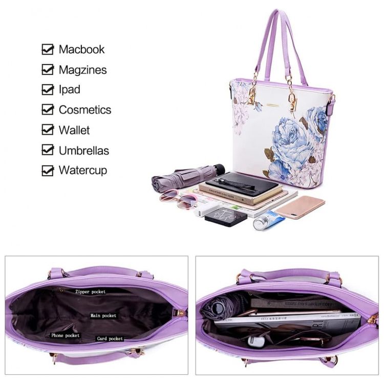 Conjunto-de-Bolsas-Femininas-6-Pecas-com-Carteira-2E-youth-foto-3