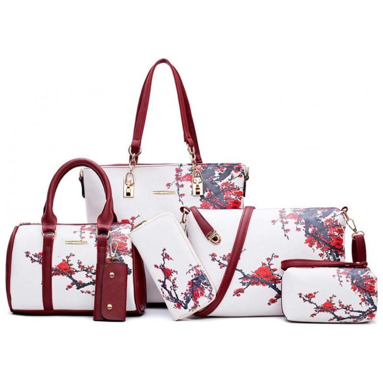 Conjunto-de-Bolsas-Femininas-6-Pecas-com-Carteira-2E-youth-foto-0
