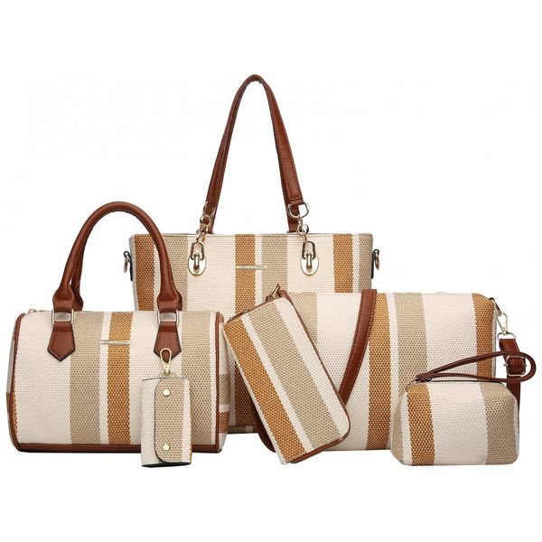 Conjunto-de-Bolsas-Femininas-6-Pecas-com-Carteira-2E-youth-foto-0