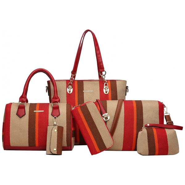 Conjunto-de-Bolsas-Femininas-6-Pecas-com-Carteira-2E-youth-foto-0
