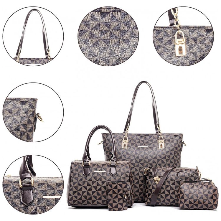 Conjunto-de-Bolsas-Femininas-6-Pecas-com-Carteira-2E-youth-foto-3