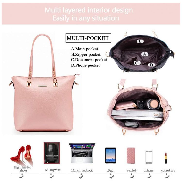 Conjunto-de-Bolsas-Femininas-6-Pecas-com-Carteira-2E-youth-foto-4