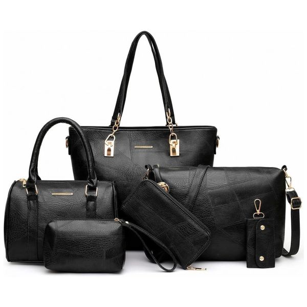 Conjunto-de-Bolsas-Femininas-6-Pecas-com-Carteira-2E-youth-foto-0