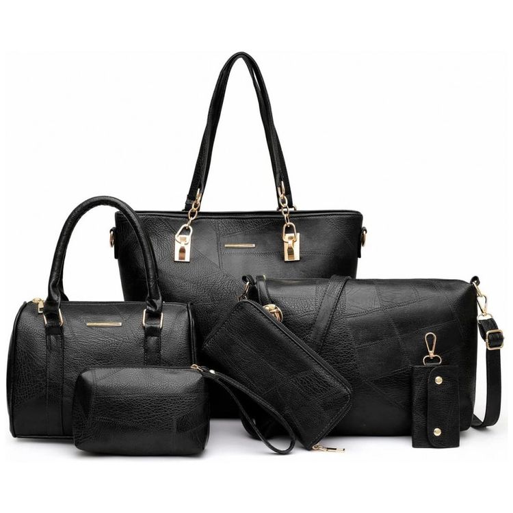 Conjunto-de-Bolsas-Femininas-6-Pecas-com-Carteira-2E-youth-foto-0