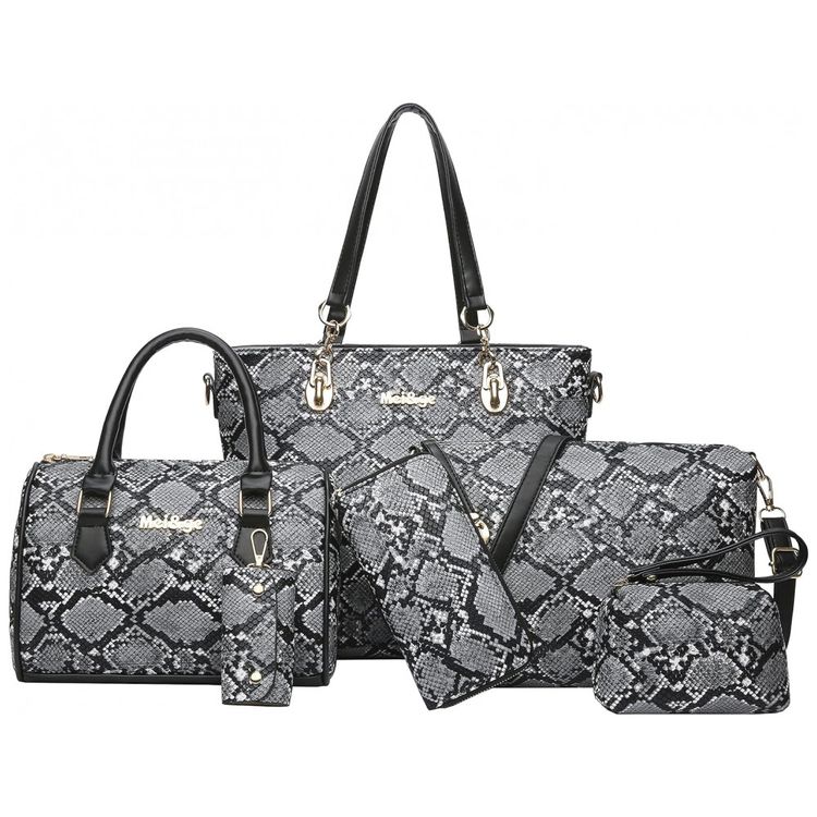 Conjunto-de-Bolsas-Femininas-6-Pecas-com-Carteira-2E-youth-foto-0