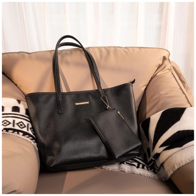 Bolsa-de-Ombro-Feminina-em-Couro-Sintetico-com-Carteira-foto-1