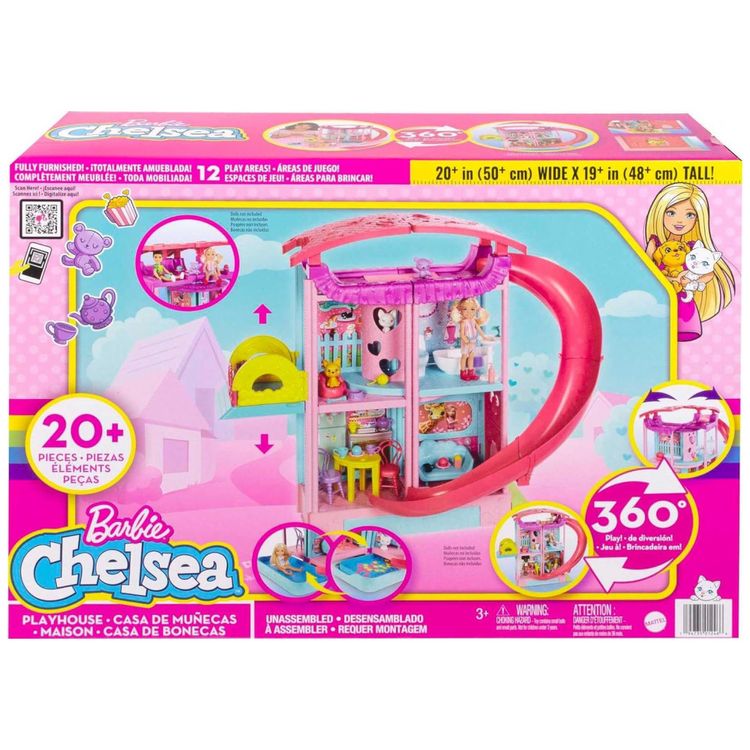 Casa-da-Barbie-e-Chelsea-com-20-Acessorios-e-2-Pets-para-foto-5
