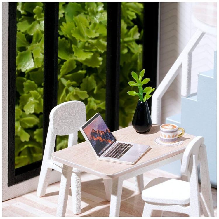 Casa-em-Miniatura-Realista-com-Moveis-3D-de-Madeira-para-foto-4