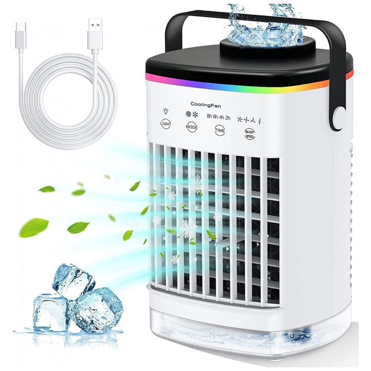 Climatizador-Portatil-com-4-Velocidades-7-Luzes-Coloridas-e-foto-0