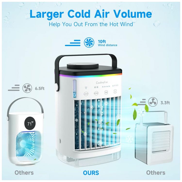 Climatizador-Portatil-com-4-Velocidades-7-Luzes-Coloridas-e-foto-1