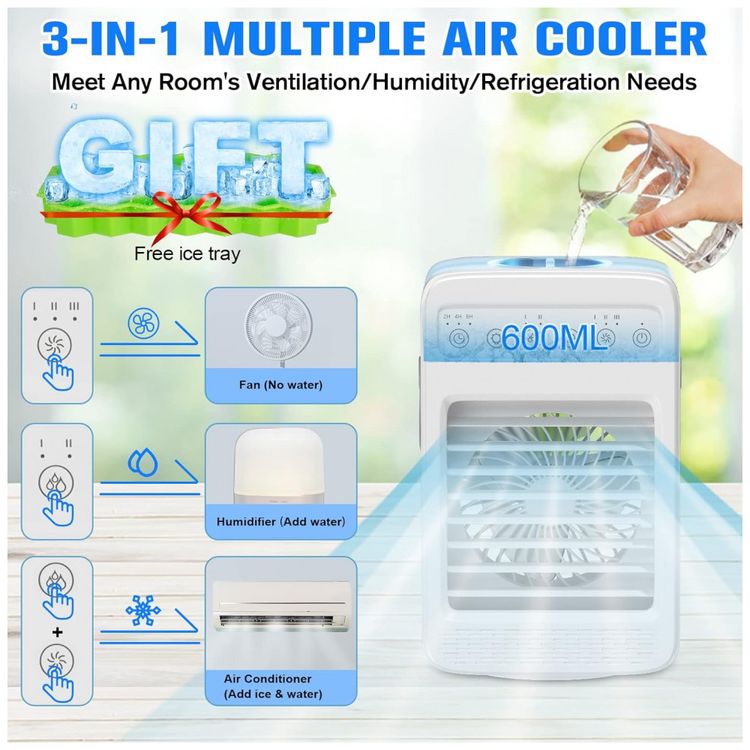 Climatizador-Portatil-com-4-Velocidades-e-Temporizador-foto-2