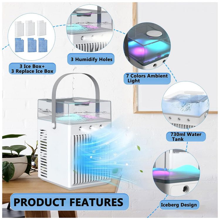 Climatizador-Portatil-730mL-com-3-Velocidades-e-7-Cores-de-foto-1