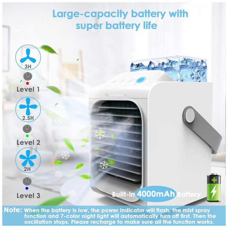 Climatizador-Portatil-350mL-com-3-Velocidades-e-7-Cores-de-foto-1