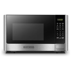 Micro-Ondas-de-Bancada-em-Aco-Inoxidavel-25L-com-10-foto-0