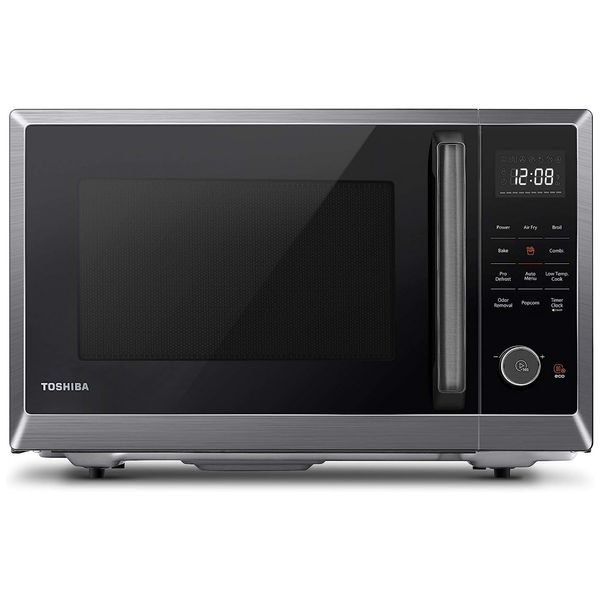 Micro-Ondas-de-Bancada-8-em-1-em-Aco-Inoxidavel-28L-110V-foto-0